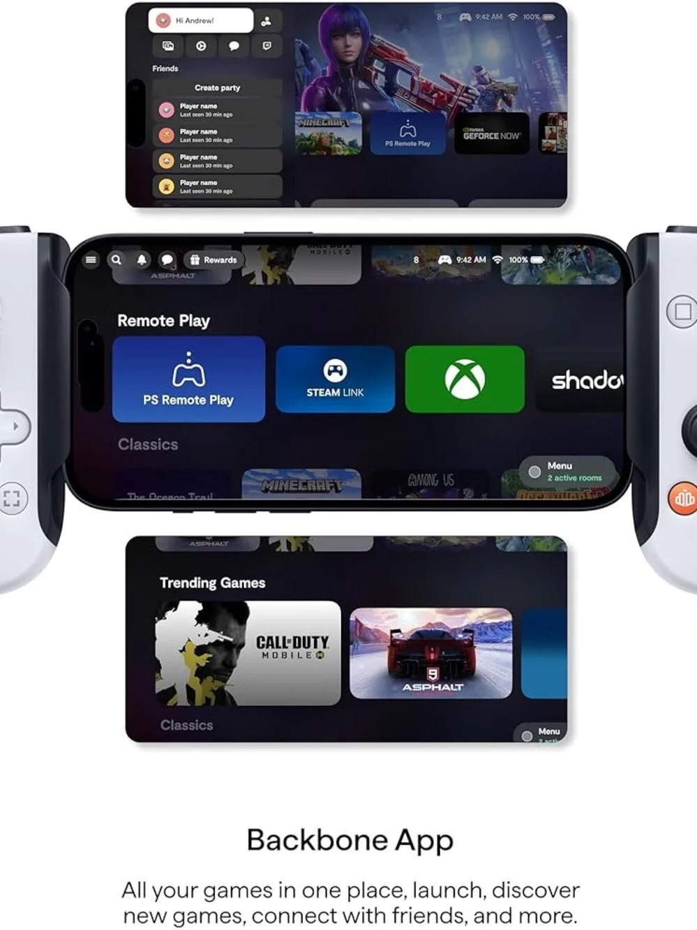 Sony PlayStation Backbone One Mobile Controller - White